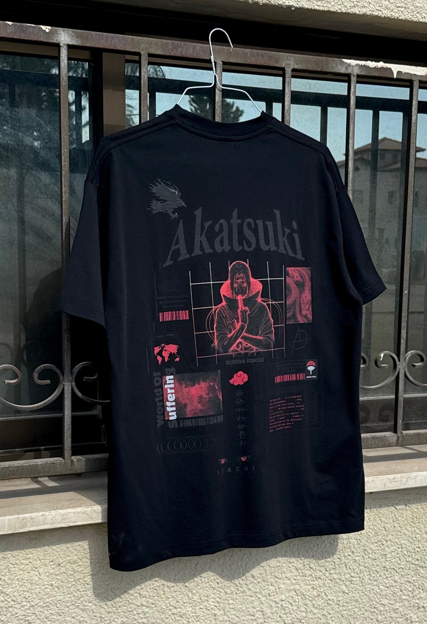 Itachi Akatsuki - Oversized T-shirt