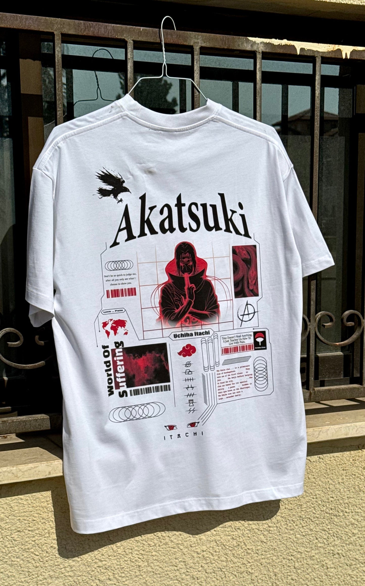Itachi Akatsuki - Oversized T-shirt