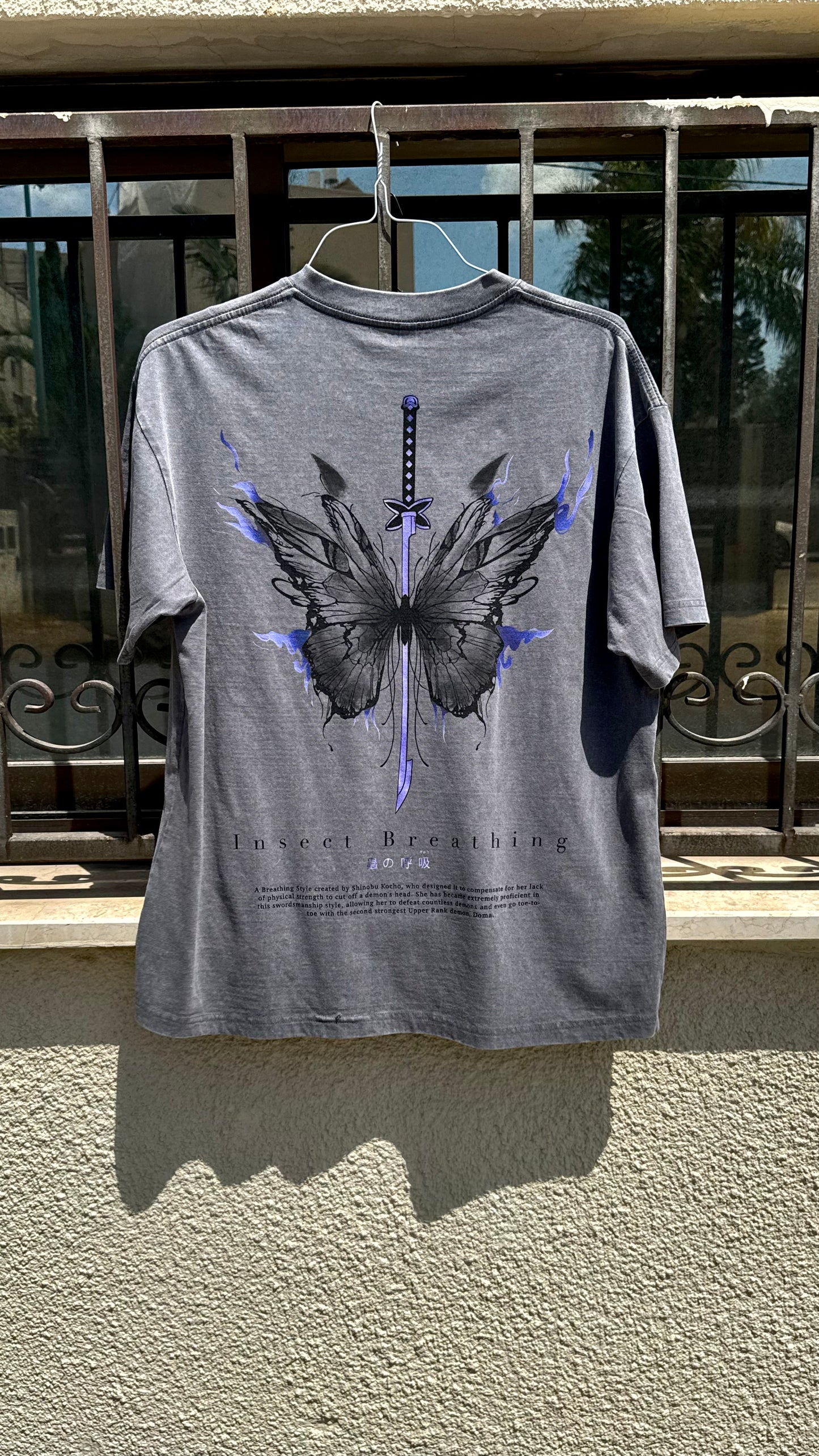 Shinobu Butterfly - Oversized T-shirt